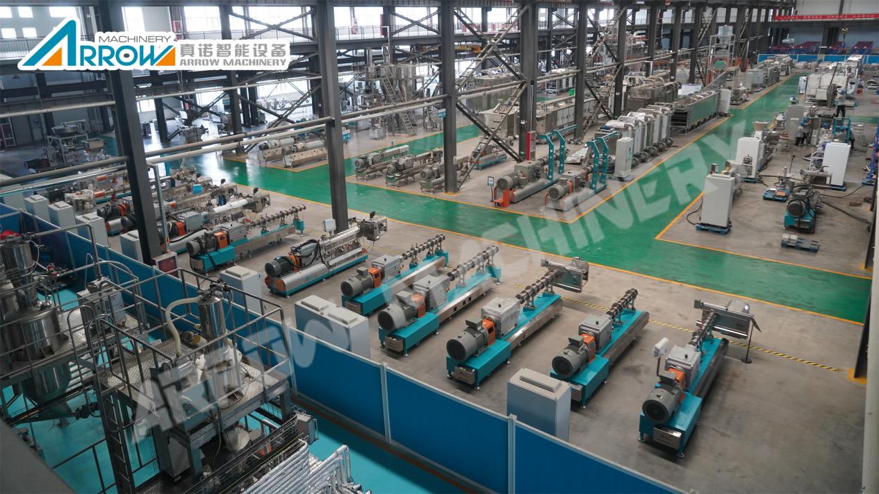 山东真诺双螺杆挤压膨化机